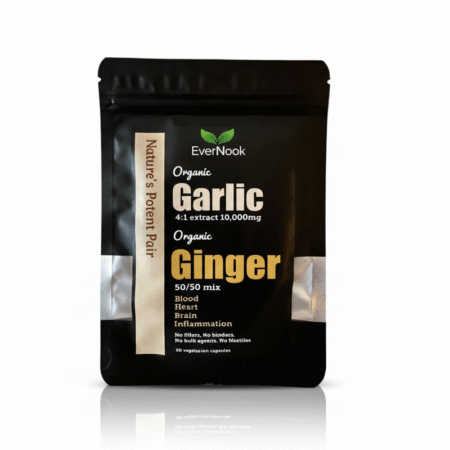 Organic Garlic and Organic Ginger (60) capsules