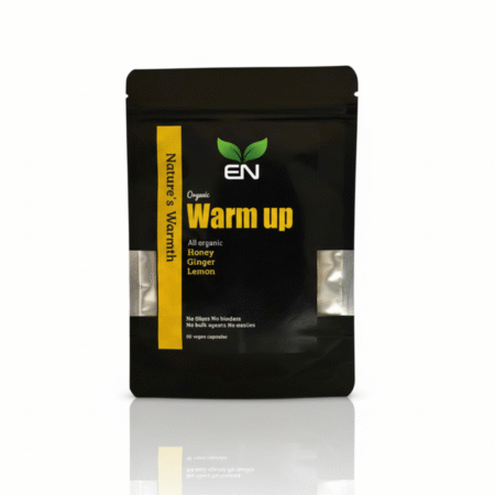 Organic Honey, Ginger and Lemon