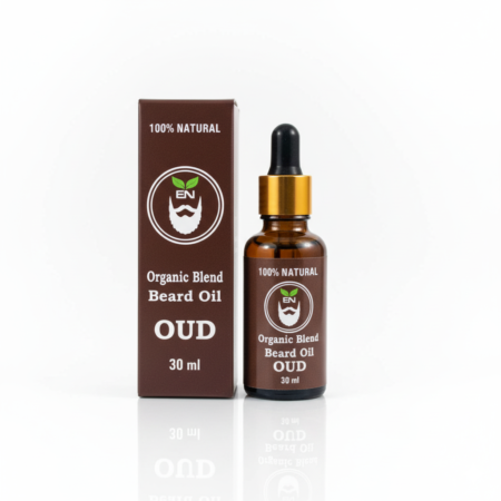 Organic Seven Blend Beard Oil with Luxurious Deep Oud & Organic Vitamin E