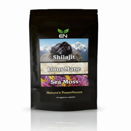 Organic Lions Mane, Shilajit & Sea Moss